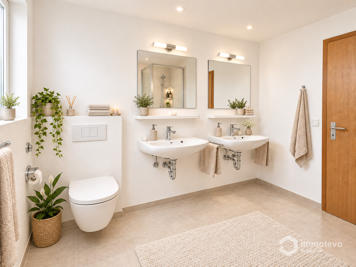 Badezimmer - KI Visualisierung