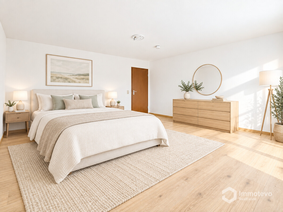 Schlafzimmer - KI Visualisierung