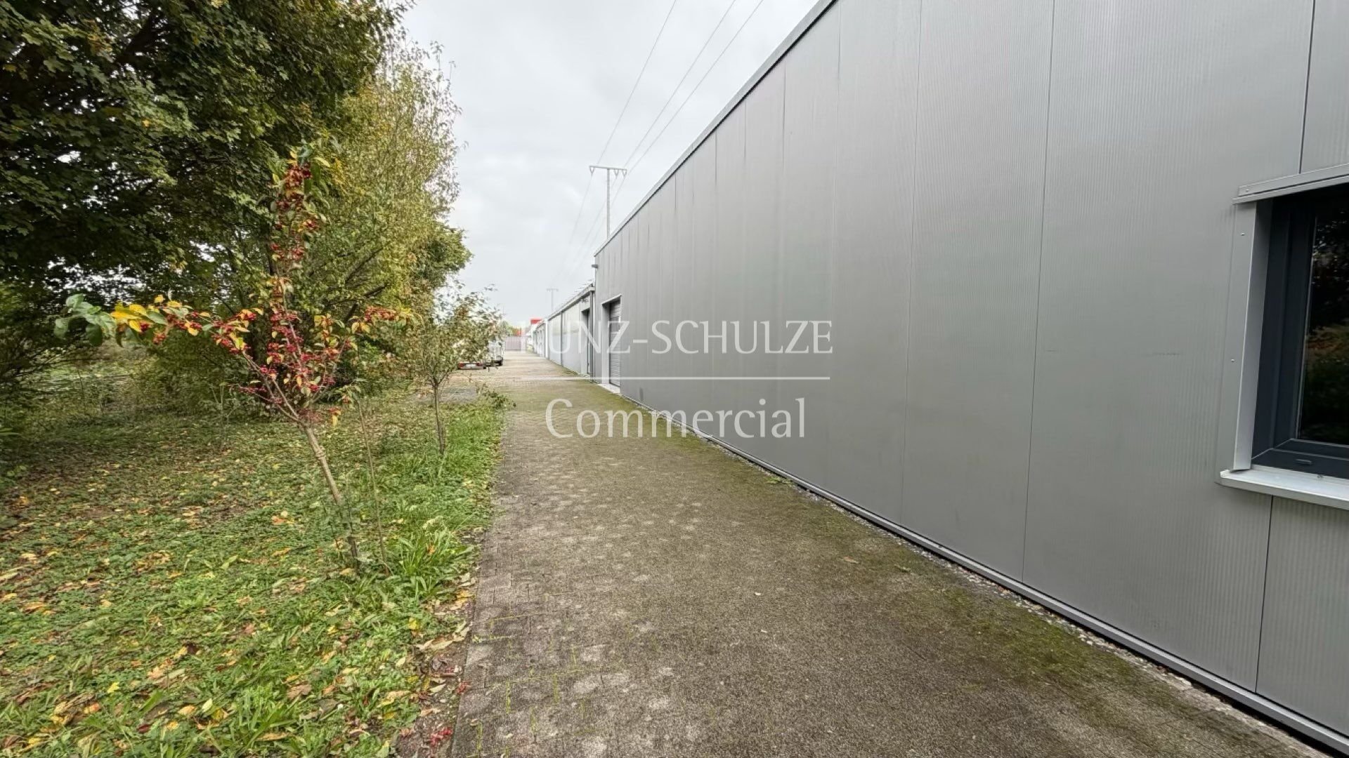 Außenansicht Erschließung