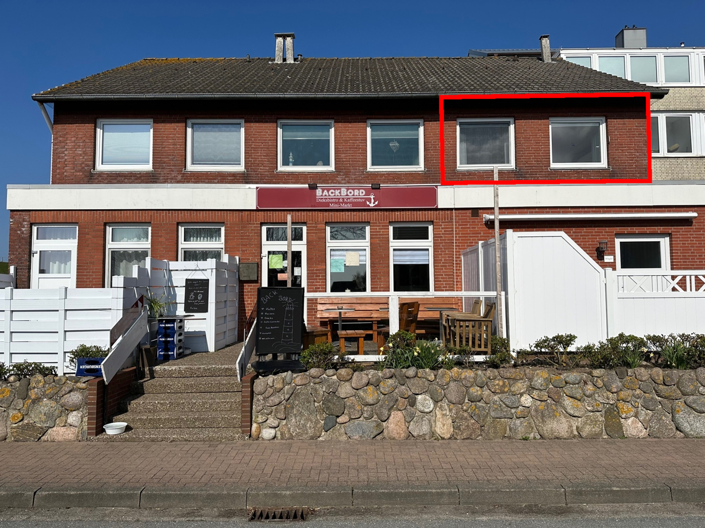 Frontansicht mit WE markiert