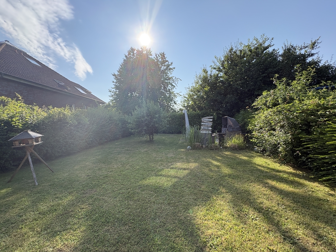Blick in den Garten