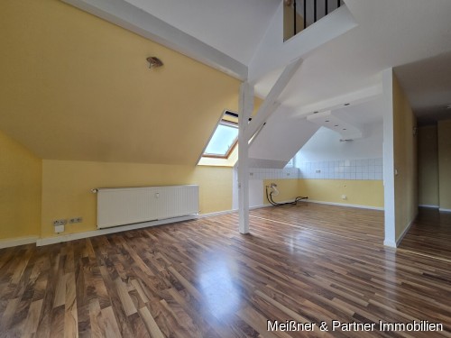 Offene Küche mit Wohnzimmer