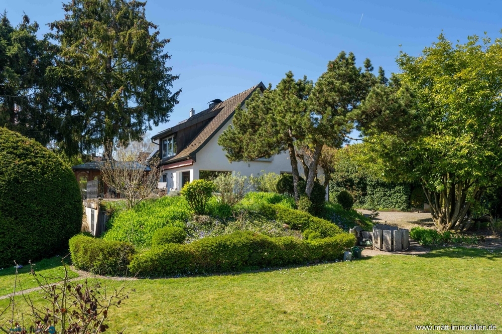 Gartenansicht Haus