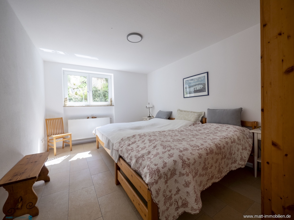 Schlafzimmer im UG