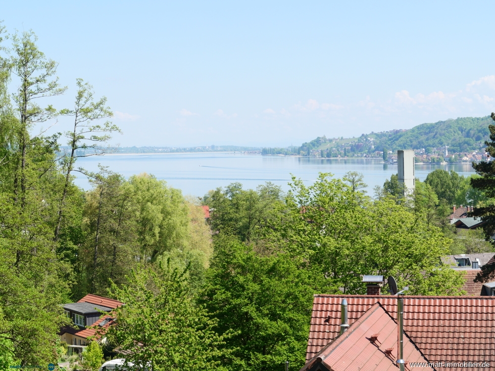 Ausblick vom Balkon