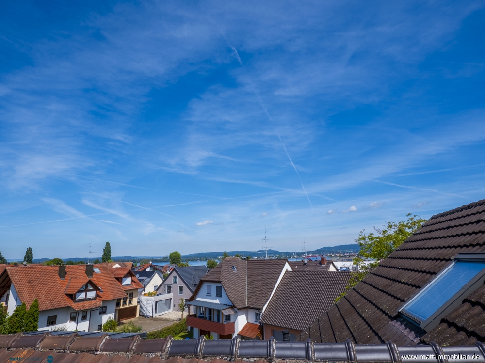 Blick von der Dachterrasse