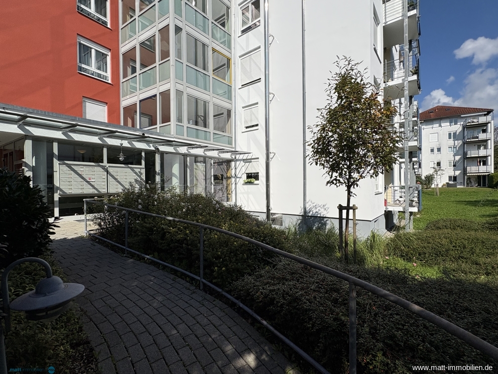 rollstuhlgerechter Zugang zum Haus