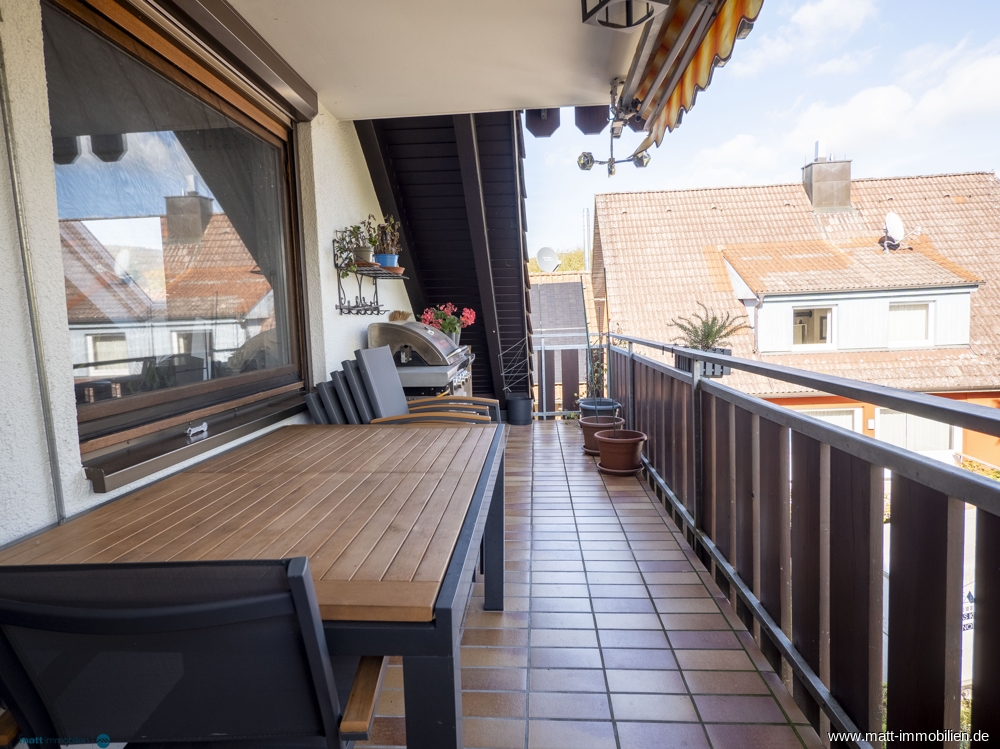 Balkon - 3. Obergeschoss