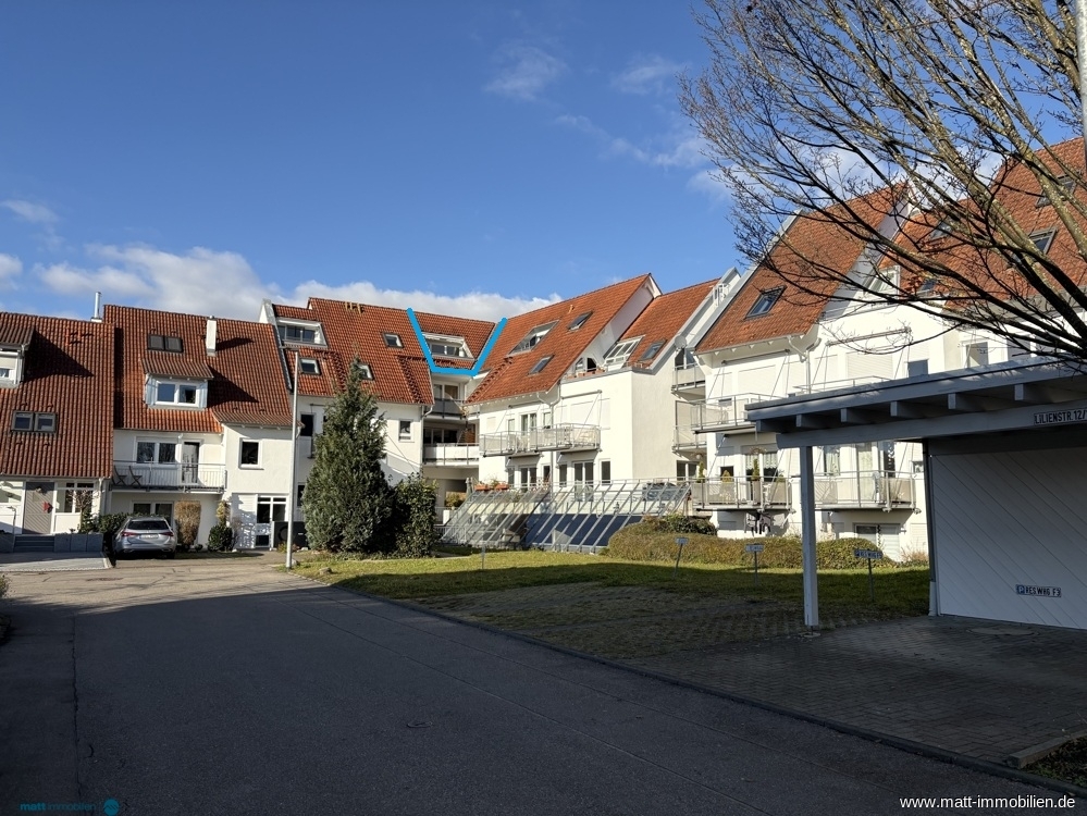 Hausansicht - Südseite Innenhof