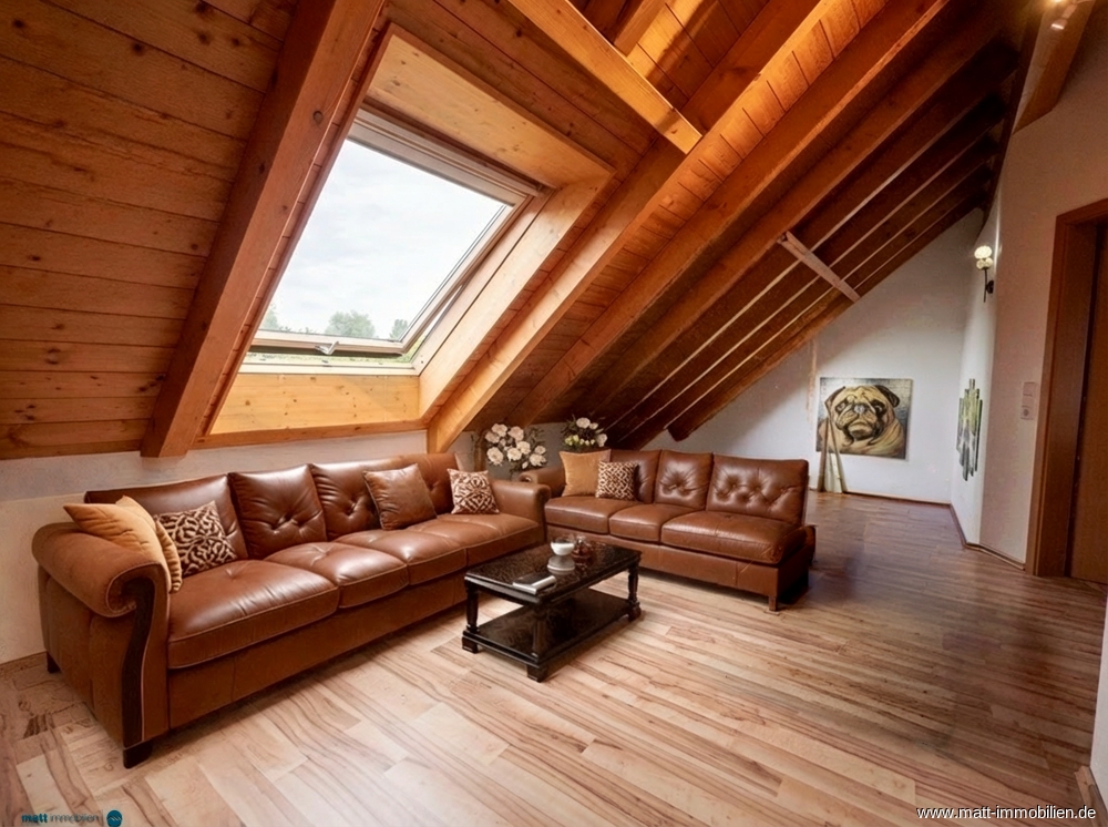 Einrichtungsbeispiel offenes Studiozimmer