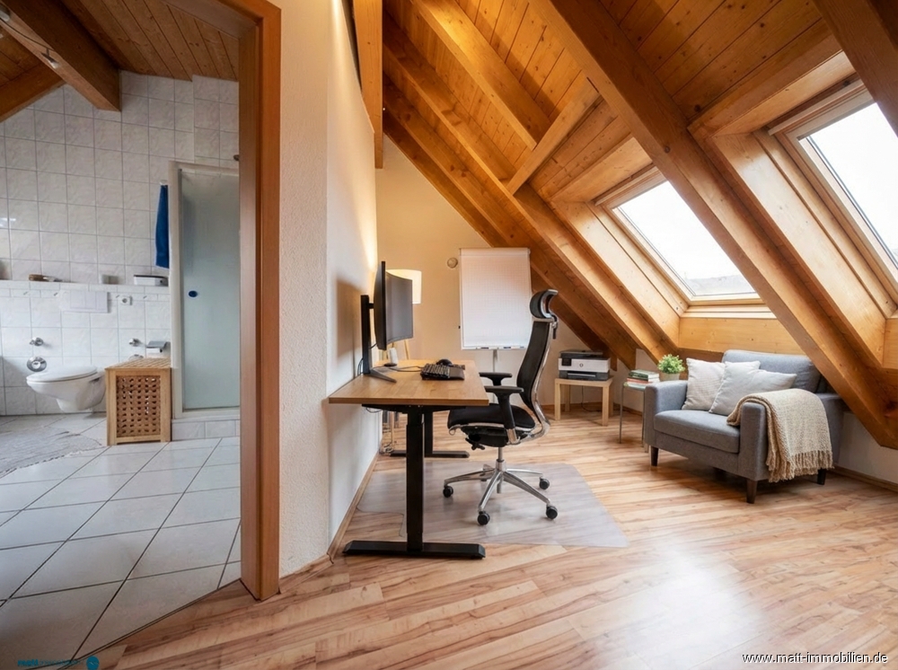 Galeriezimmer 2.DG - Einrichtungsbeispiel