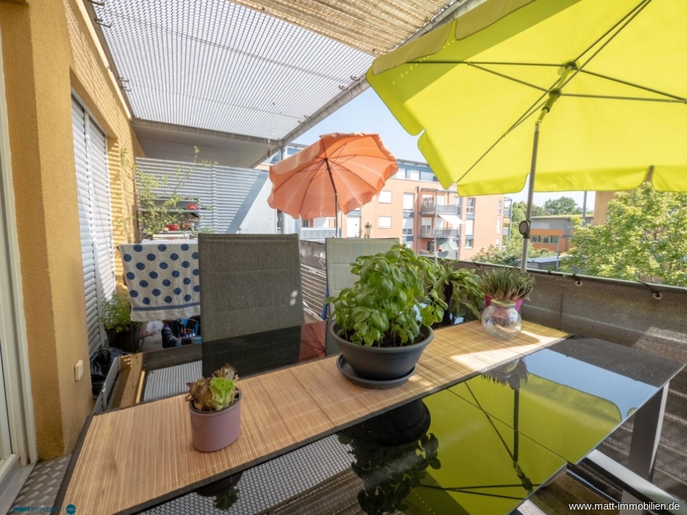 Balkon Ansicht 