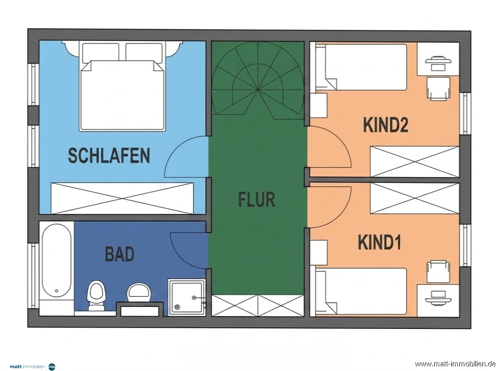 Grundriss Ansicht OG