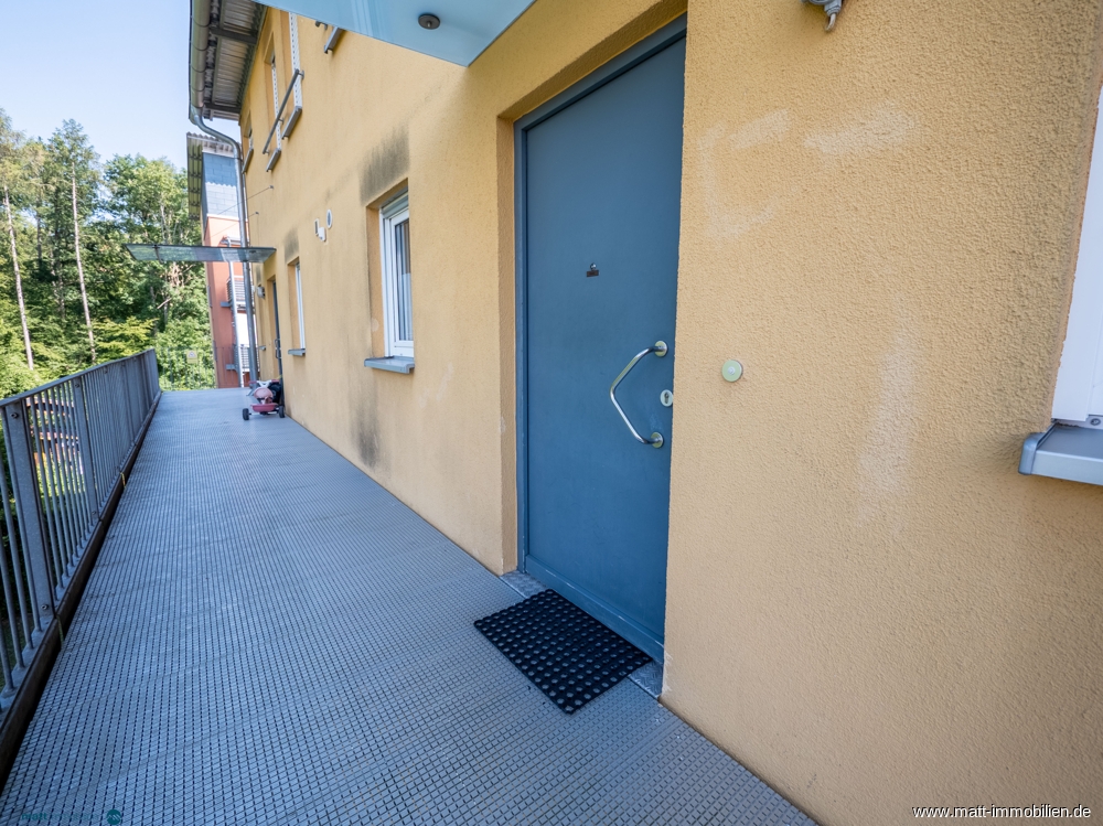 Wohnungstür Ansicht von Außen 