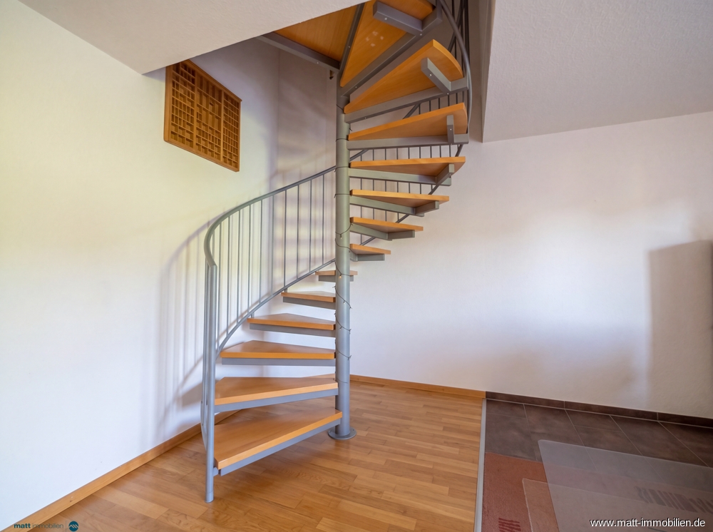 Virtuelle Bearbeitung: Treppe