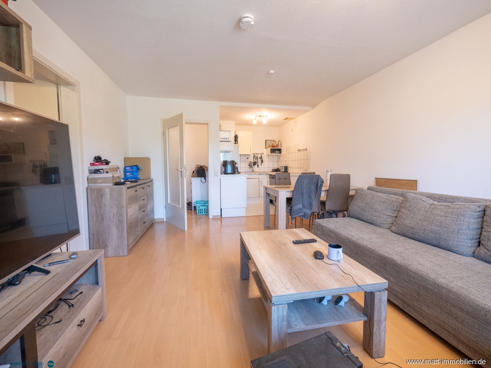 Wohnzimmer und Küche