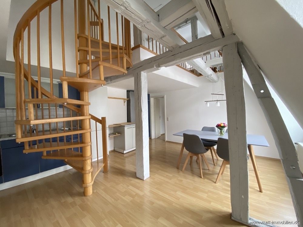 Treppe ins DG