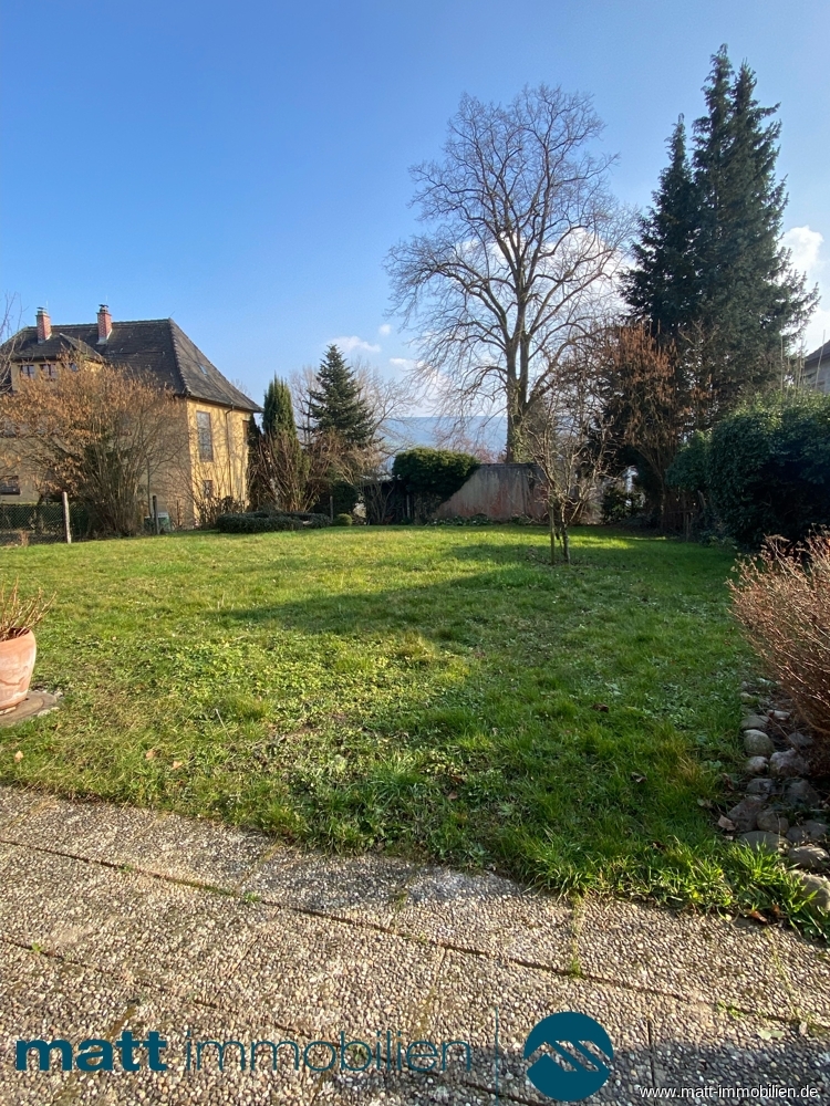 Gartenausblick