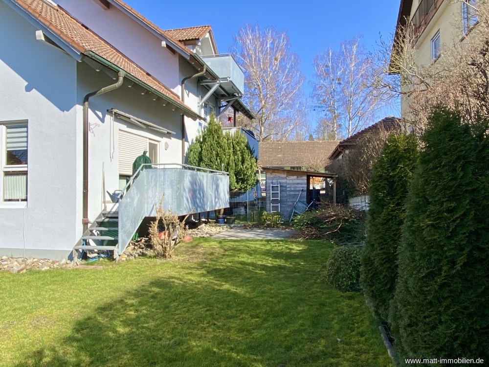 Terrasse und Balkon