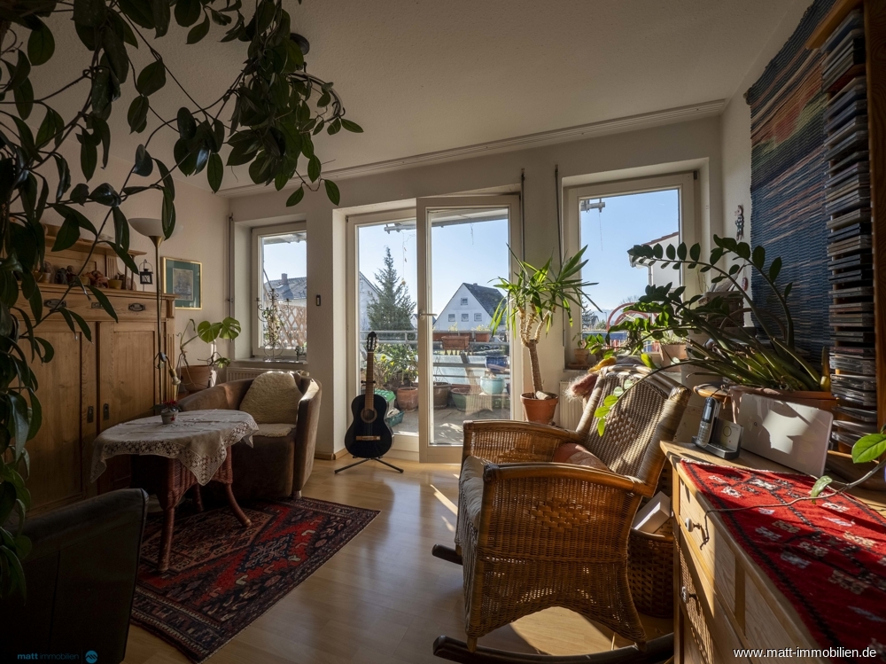 Ausgang zum Balkon