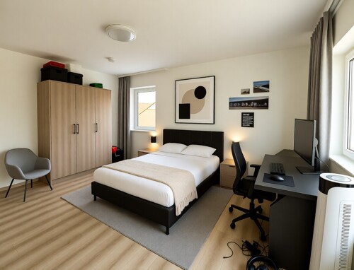 Jugendzimmer - Einrichtungsbeispiel