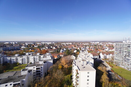Blick von der Dachterrasse