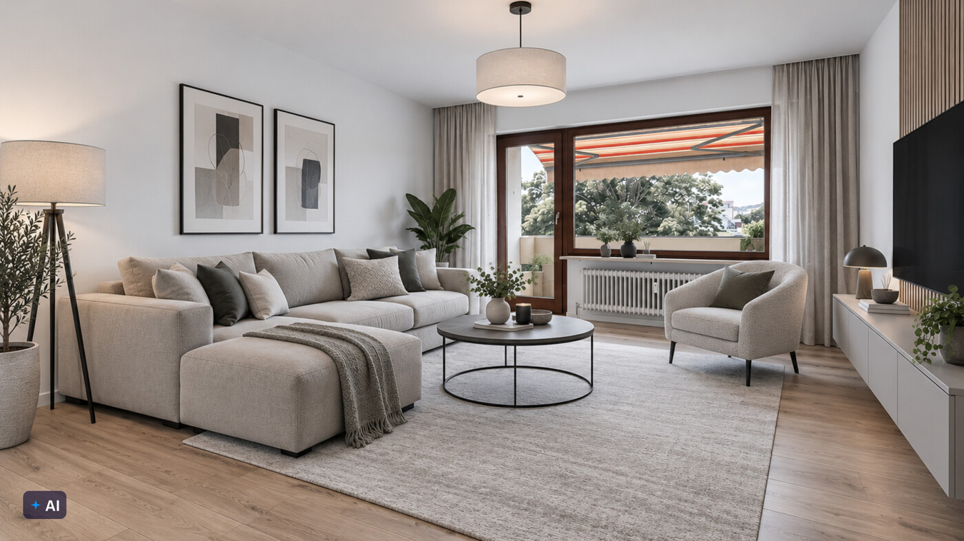 Kernsanierte Wohnung mit Süd-West-Loggia und Aufzug — Titelbild