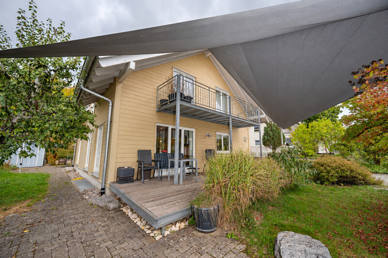 Überdachte Terrasse