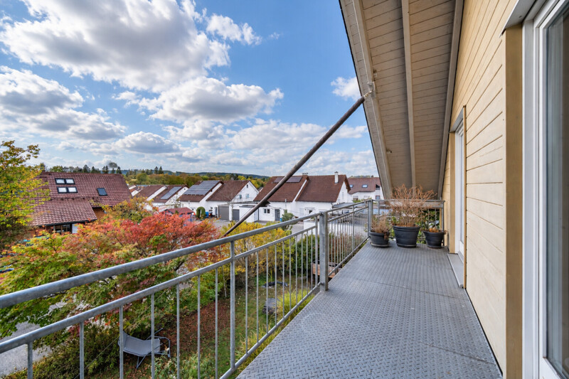 Großer Balkon - Dachgeschoss