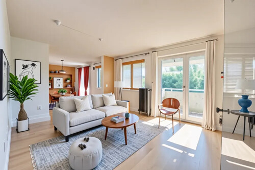 Einrichtungsbeispiel Wohnzimmer