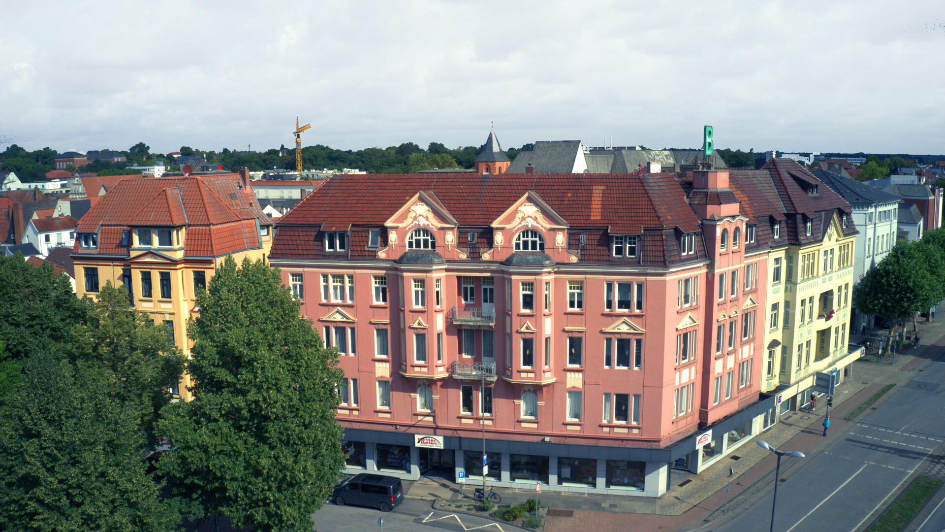Historischer Gewerbekomplex in der Mindener Innenstadt