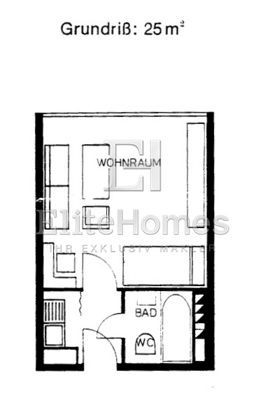 Grundriss 24qm