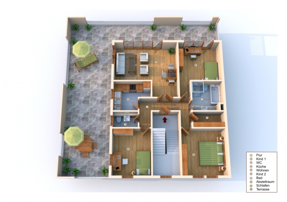 Grundriss 3D
