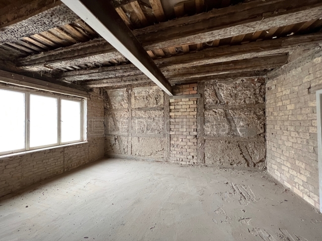 Entkernte Fläche Vorderhaus