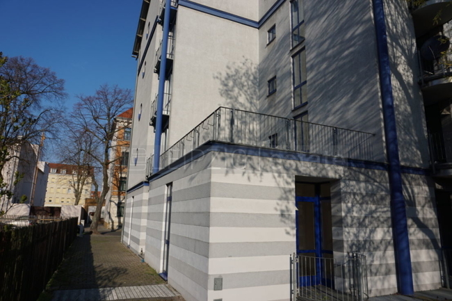 großer Balkon