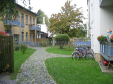 Ansicht Innenhof mit Hinterhaus