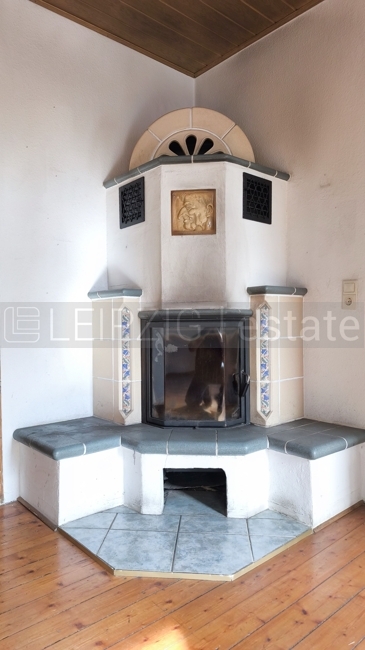 Kamin im Wohnzimmer Obergeschoss