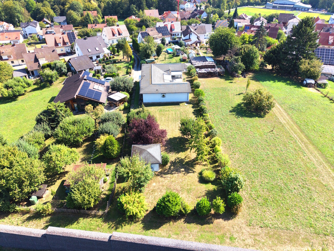 Ansicht Garten