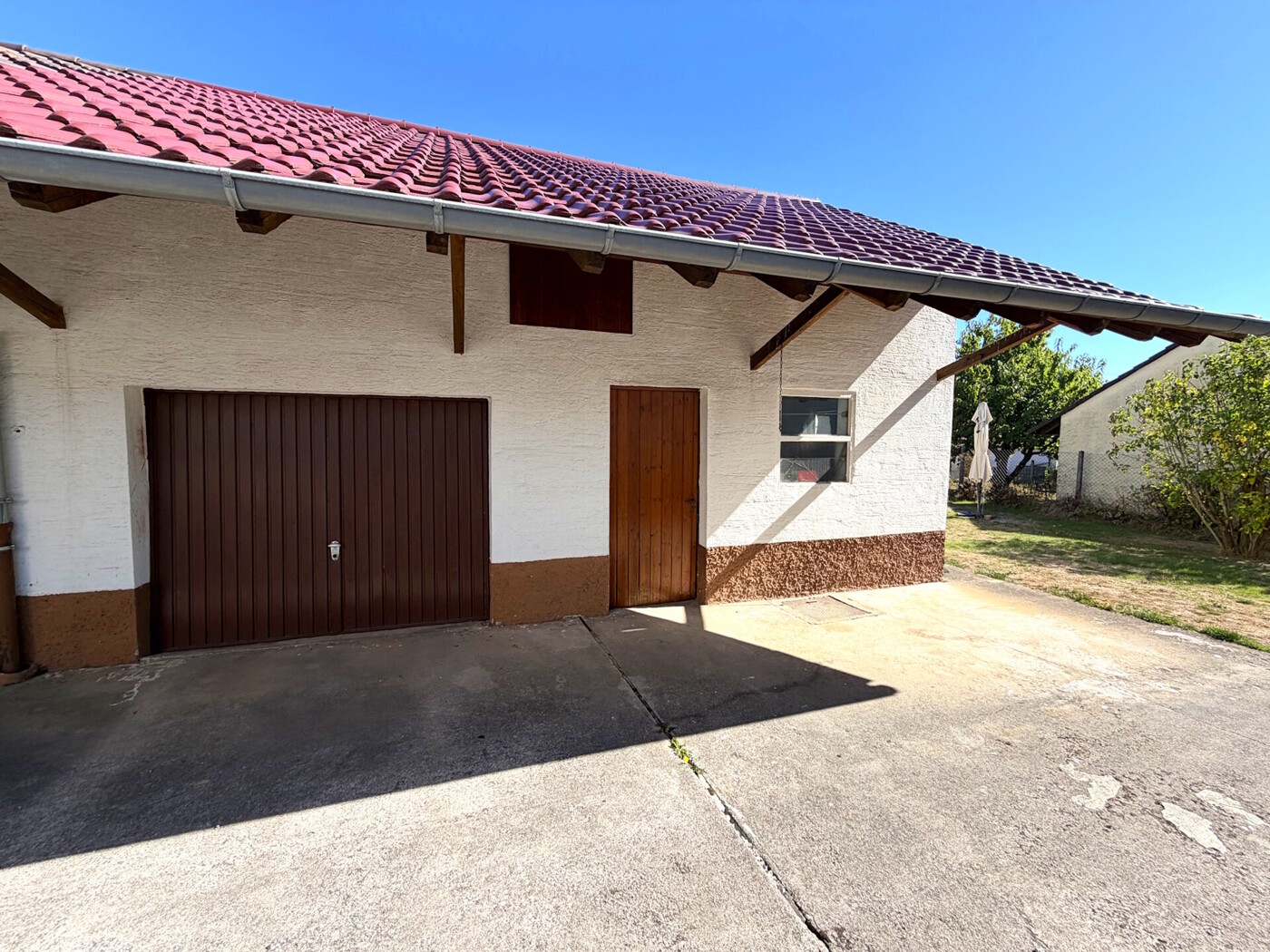 Ansicht Garage/Schuppen