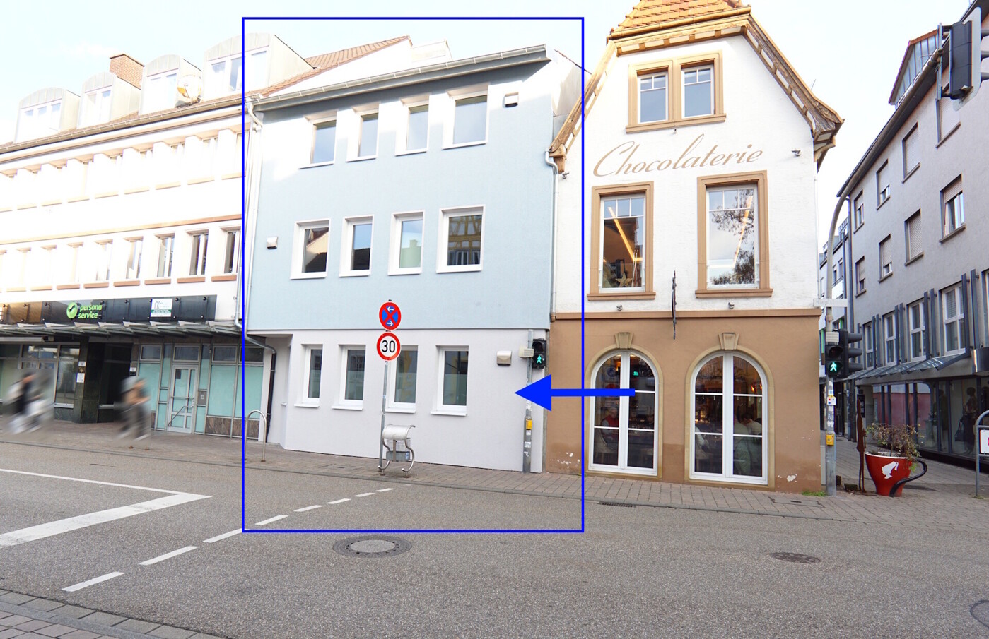 Straßenansicht Wohnung 