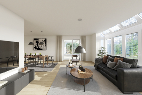 Visualisierung Wohnzimmer