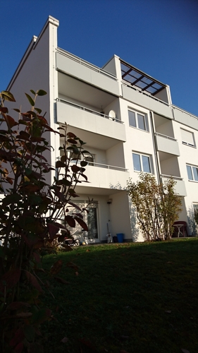 Hausansicht von hinten