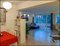 Essbereich mit Wohnzimmer