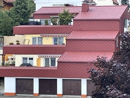 Ansicht Hausteil mit Terrasse