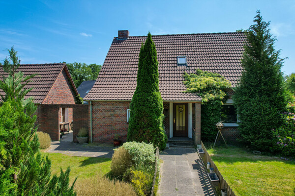 Blick auf die Immobilie