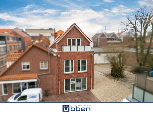 Blick auf die Gewerbeeinheit