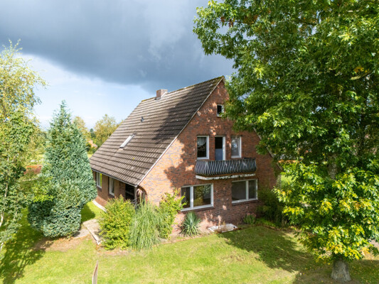 Blick auf die Immobilie