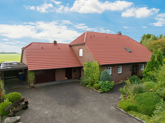 Blick auf die Immobilie