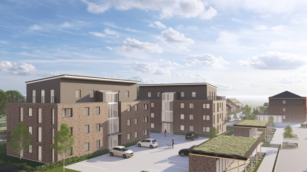 Blick auf die Anlage