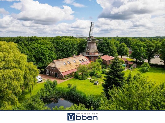 Blick auf das Anwesen